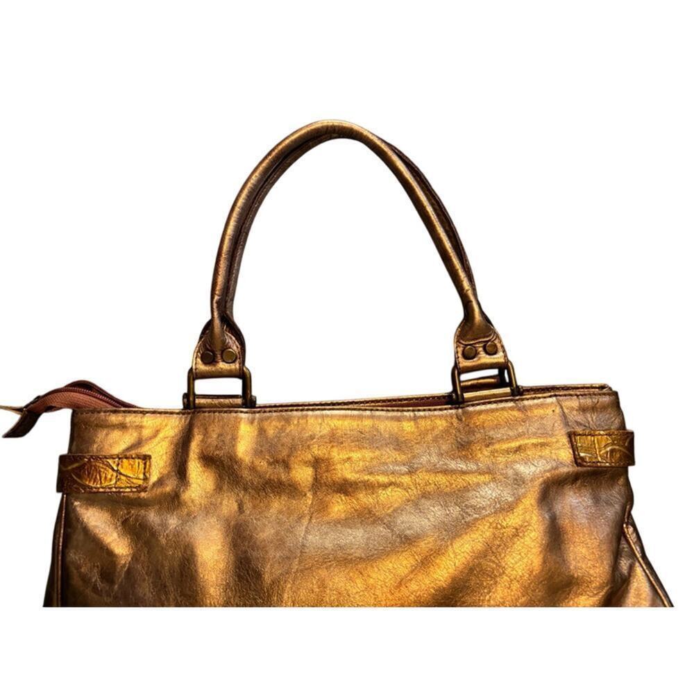 Andaloussi Gold Purse Sequins Large Vintage - Picture 8 of 15